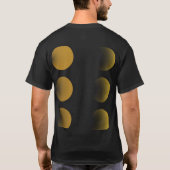 月のささやき Tシャツ (裏面)