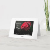 月のためのシュート カード (裏面)