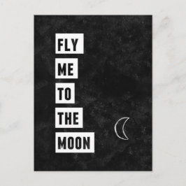 月のはがきに飛んでくれ ポストカード