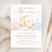 月のように夢見るような天の性別発表パーティー 招待状