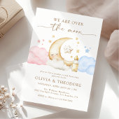 月のように夢見るような天の性別発表パーティー 招待状