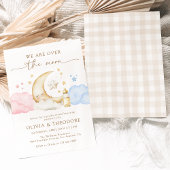 月のように夢見るような天の性別発表パーティー 招待状