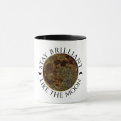 月のように輝き続ける – 天白 マグカップ (中央)