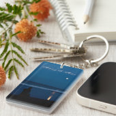 月のカメラマンを撃つことKeyfob キーホルダー (正面右)