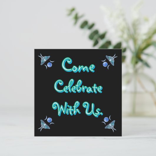 月のガ来ス祝月 招待状 (スタンド正面)