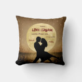月のギフトの枕に私を飛ばして下さい クッション (正面)