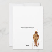 月のクリスマス シーズンカード (裏面)