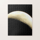 月のクレーター達が撮影を終える ジグソーパズル (縦)