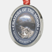 月のクレーター メタルオーナメント (左)