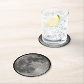 月のコースター ラウンドペーパーコースター (インサイチュ)