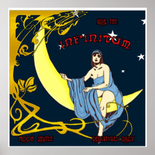 月のシャトル ポスター