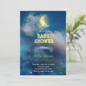 月のシャワーの誕生日の招待を越えて 招待状 (スタンド正面)
