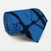 月のシュロの葉のフロリダの熱帯月のタイ ネクタイ (ロール)