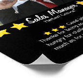 月のスター従業員の従業員 ポスター (角)