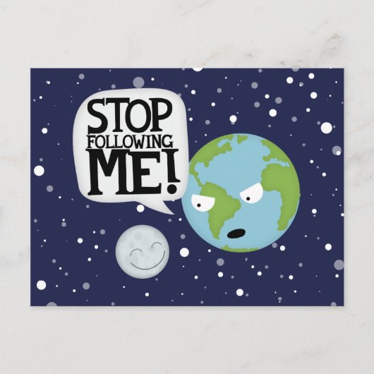 月のストーカー ポストカード (正面)