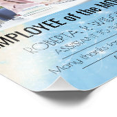 月のスパークルの写真フェイク社員 フォトプリント            (角)