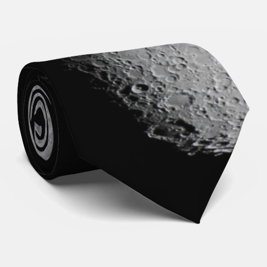 月のタイ ネクタイ (ロール)