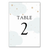 月のテーブル番号の上 テーブルナンバー (裏面)