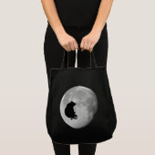 月のトートのくま トートバッグ (正面(商品))