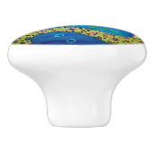 月のノブを持つ人魚 セラミックノブ (側面)