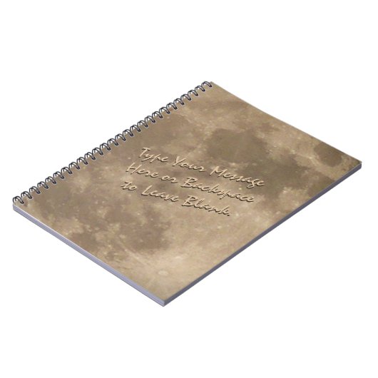 月のノートカスタムーの全月のジャーナル本のギフト ノートブック (左側)