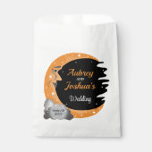 月のハロウィンパーソナライズされた フェイバーバッグ (正面)