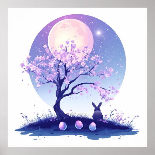 月のバニーナイト ポスター (正面)