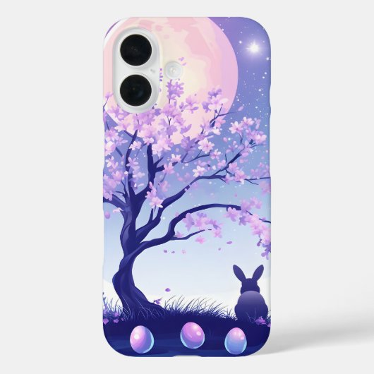 月のバニーナイト Case-Mate iPhoneケース (裏面)