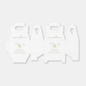 月のバニー雲の赤ちゃんシャワーの上のミニマリスト フェイバーボックス (折り畳みなし)