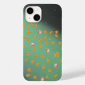 月のバラと紅葉 Case-Mate iPhoneケース (裏面)