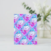 月のバレンタイン·スターズ·アンド·ハート シーズンポストカード (スタンド正面)