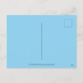 月のバレンタイン·スターズ·アンド·ハート シーズンポストカード (裏面)