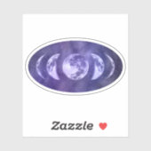 月のフェイズボーホルーナー シール (シート)