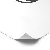 月のフェーズデザイン ポスター (角)