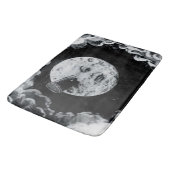 月のフランスのな無声映画のクラシックへの旅行 バスマット (アングル)