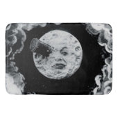 月のフランスのな無声映画のクラシックへの旅行 バスマット (正面)