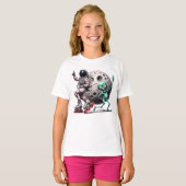 月のブギーガールのTシャツ Tシャツ (正面フル)