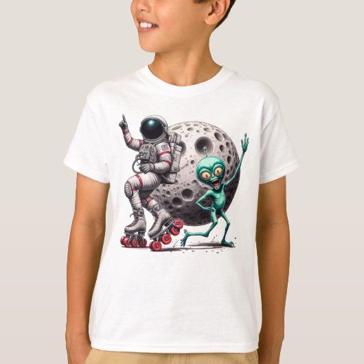 月のブギーキッドのTシャツ Tシャツ (正面)