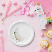 月のプレートの上の天のプレート ペーパープレート (パーティー)