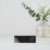 月のプロフィールカード スキニー名刺 (スタンド正面)