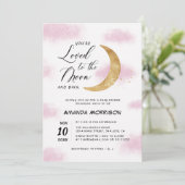 月のベビーシャワーの招待を受けるのが大好きである 招待状 (スタンド正面)