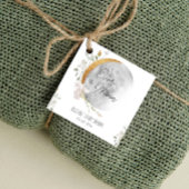 月のボホの赤ちゃん男女兼用シャワーの上 フェイバータグ