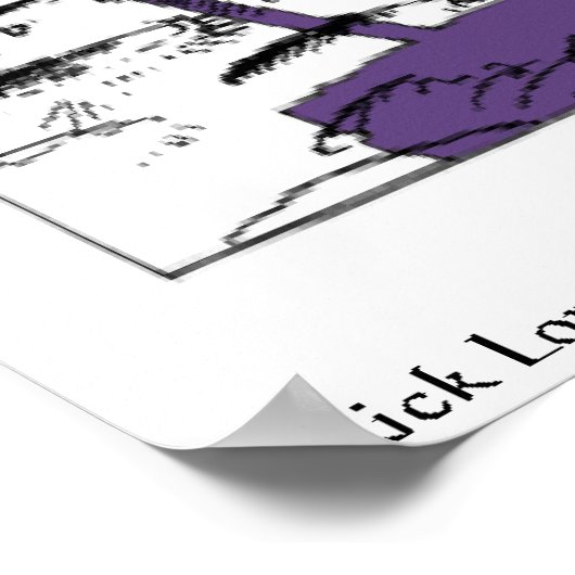 月のポスターのおもしろい指示 ポスター (角)