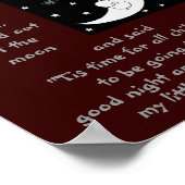 月のポスターのa-4男 ポスター (角)