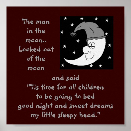 月のポスターのa-4男 ポスター (正面)