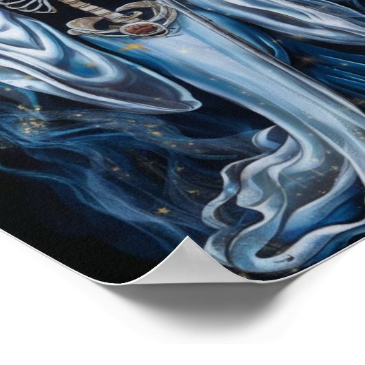 月のポスター付きサンタミュエルテ ポスター (角)