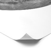 月のポスター、月の壁の装飾、満月のポスター ポスター (角)