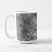 月のマグに私を飛ばして下さい コーヒーマグカップ (左)