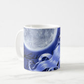 月のマグの希望 コーヒーマグカップ (正面左)