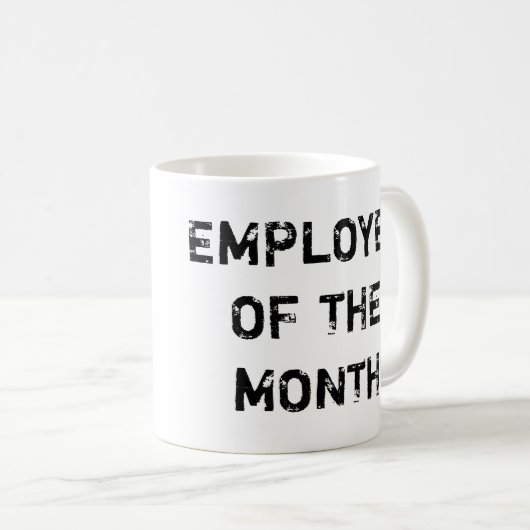 月のマグの従業員 コーヒーマグカップ (正面右)